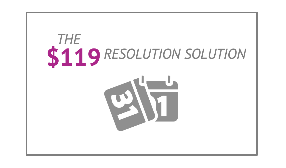 Resolution solution